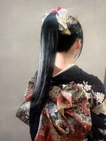ラトリエコンタン(L´atelier Content)&nbsp;【shima】成人式ヘア/卒業式ヘア/袴ヘア/ポニーテール