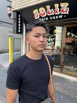 ソリズ ヘア クルー 池袋(SOLIZ HAIR CREW) ホワイトメッシュ