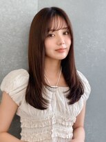 ロンドクレール 川崎(Lond clair) 韓国顔周り/ハイレイヤー/ミディアムレイヤーカット/川崎21