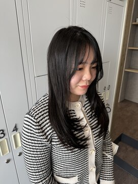 ラーム 宇部高校前店(rame) 髪質改善、レイヤースタイル