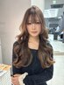 前髪・顔まわりカット+ワンカラー+うる艶トリートメント