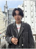 メンズボブ/メンズパーマ/ニュアンスパーマ