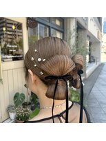 ミルクティ(Milk tea) ロングのヘアセット