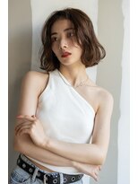 エインアンリー 明治神宮前(AIN.ANLY.)&nbsp;ボブパーマ、ボブパーマゆるめ、ニュアンスパーマ、毛先パーマ