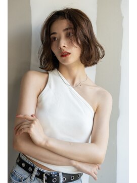 エインアンリー 明治神宮前(AIN.ANLY.) ボブパーマ、ボブパーマゆるめ、ニュアンスパーマ、毛先パーマ
