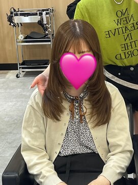 レム 仙台店(L.E.M) 小顔盛れ!レイヤー×顔周りカット!