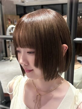 カインド 南青山(hair&make up KIND) 姫カットタイトボブ