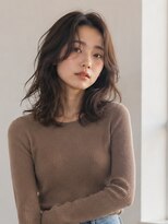 きいろのゾウ アンニュイミディアム/韓国風/ルーズウェーブ