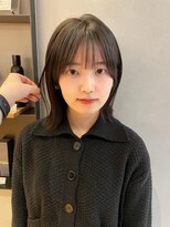 ラボトウキョウ 池袋店(LABO Tokyo) 丸顔さんにおすすめな小顔ボブ