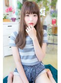 『celiloスタイル』、ロング、イノセントグレージュ