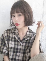 ルティア(Lutia)&nbsp;シースルーバング ニュアンスウェーブ グレージュ！