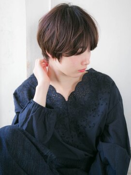 ルティア 池袋(Lutia) 丸みショート　毛先パーマ