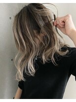 レディアル 大宮(REDEAL)&nbsp;【REDEAL大宮】デザインカラーバレイヤージュ［メッシュ］