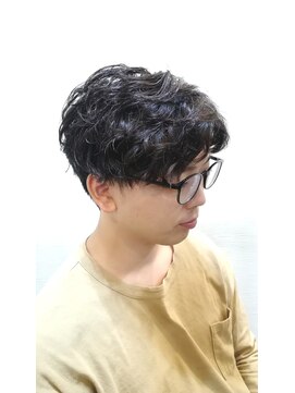 ヘアースペースシャルム (HAIR SPACE Charme) クセ毛風マッシュ　ソフトスパイラル！