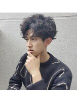 エストアール フクオカ 福岡博多店(est-r. Fukuoka)&nbsp;ショートマッシュ×ハイスパイラルパーマ