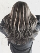 ヘアーブランド ジン フィール(HAIR BRAND Jin feel) ハイライト×グレージュ【松山美容室】