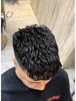 グルーマーズトウキョウ(GROOMER/S TOKYO)&nbsp;濡れパン　クロップ【韓国マッシュ　アイロンパーマ】