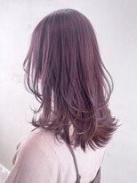 アルバム 池袋(ALBUM) ラベンダーミディ_ミニウルフテラコッタくすみブルー_ba365041