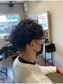 くせ毛風パーマ