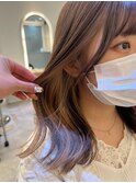 コントラストカラー＊ローライト＊ミルクティー【ZinaCENTRAL】