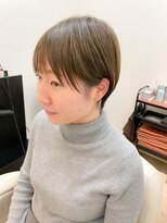 ロンド(ROND) バッサリ!可愛い丸めの菱形シルエットショート