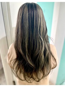 マティーナ ヘアー 池袋(Matina hair) 【ロング料金かかりません！白髪ぼかしハイライト】20代30代40代