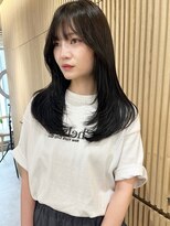 グロー 大宮(GLROW)&nbsp;□ 韓国大宮顔周り髪質改善レイヤーカット前髪カットワンホン