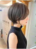 ＠thisiskaito表参道原宿/ショートヘア/ショートボブ/グレージュ