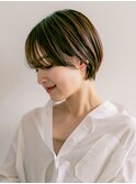 耳にかけてオトナの雰囲気ショート　2