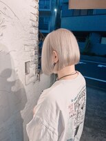 ナナカバイミーツハンド(nana.ca by meetsHAND)&nbsp;ミニボブ × シルバーグレージュ