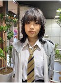 ダークグレー×レイヤーカット☆【多田　華歌】
