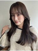 くびレイヤーエモージュグレーベージュカラーダーク アッシュ