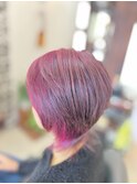 ウルフ×ハリコシ艶復活マニキュア