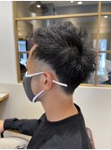 ツーブロ・アップバングショート【Pilina 上大岡】