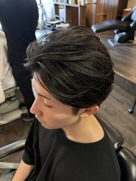 クラッキ ヘアークリエイション(CRAQUE hair creation) かきあげツーブロック