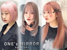 ワンズミラー 原宿(ONE'S MIRROR)の雰囲気（カラー剤開発、セミナー講師、業界誌等外部での活動も多数☆原宿）