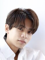 オーシャントーキョー サニー 原宿(OCEAN TOKYO Sunny)&nbsp;センターパート　メンズパーマ　ゆるスパ　前髪パーマ