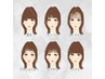 ［4/21～6/30限定]前髪矯正orストレート＋カット＋marbb付　￥8800