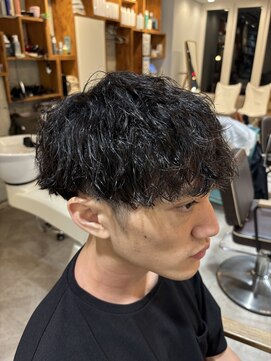 アメラボ(AmeLab) 名古屋天白区梅ヶ丘30～50代メンズツイストスパイラルパーマ