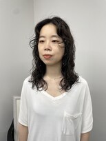 イーチ 吉祥寺(EACH)&nbsp;【上條実織】ロングレイヤーのパーマスタイル