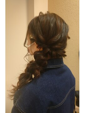 ランリ 名古屋名駅(ranri) サイド編み下ろし