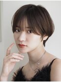 コンパクトショート/耳かけショート/ショートボブ/小顔カット