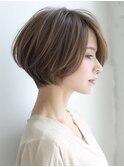 ★暗めカラーグランマッシュフェイスフレーミングデザインカラー