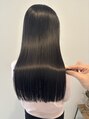 ビフォア(BEFORE→...)&nbsp;ワンレングス［真っ直ぐ］髪質改善縮毛矯正