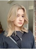 韓国ヘア顔周りレイヤーカットくびれロングレイヤー30代40代50代