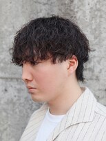 ハニー(HONEY)&nbsp;波巻きスパイラルパーマ/波巻きパーマ/岡崎メンズパーマ