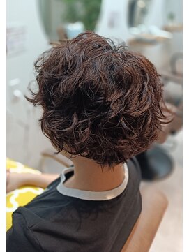 ファクト(FACT SPA) くしゃっと外国人風パーマ