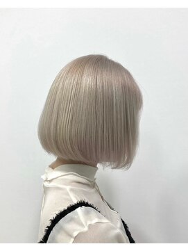 ロッソ 川口店(Rosso) ホワイトベージュボブ[川口]