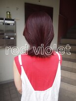 コレットヘアー ザモリオカ(Colette HAIR the MORIOKA)&nbsp;-kanna-♪秋先取り！レッドパープル♪