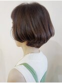 大人のすっきりショートボブ☆似合わせ/大人ヘア/お手入れ簡単